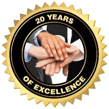 20 years of excellence award